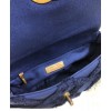 C-C 19 Flap Bag AS1160 Dark Blue