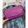 C-C Small Flap Bag AS2317 Purple