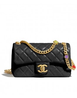 C-C Flap Bag AS2380 Black