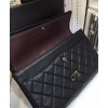 C-C Women's Classic Jumbo Flap Bag A37586 Black