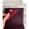 C-C Lambskin Compact Flap Wallet Black