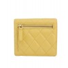 C-C Classic Small Flap Wallet A81900 Yellow