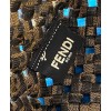 Fendi Mon Tresor Fabric Interlace Mini-bag 8BS010S Coffee