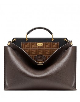 Fendi Peekaboo Iconic Essential Calf Leather Bag 7VA476