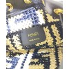 Fendi Mon Tresor Raffia Mini-Bag 8BS010 Black