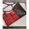 Fendi 3 Pockets Mini Bag Leather Messenger 8BS025