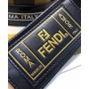 Fendi Mon Tresor Small Multicolor Canvas Bag 7VA450 Coffee