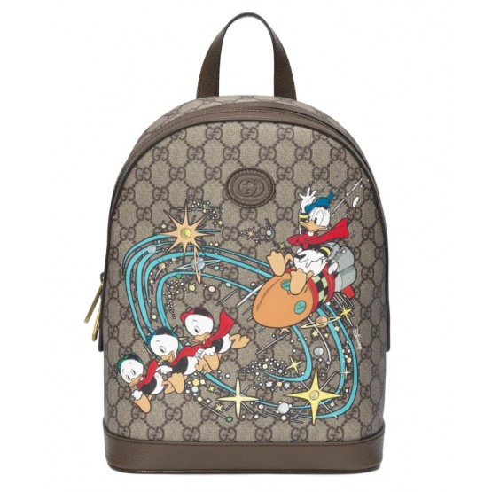 Gucci x Disney small backpack Dark Coffee