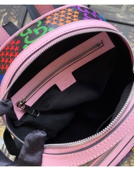 Gucci Small GG Psychedelic Backpack 601296 Pink