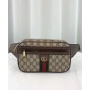 Gucci Ophidia GG belt bag 574796 Dark Coffee