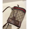 Gucci Ophidia Mini GG Bucket Bag 550620 Dark Coffee