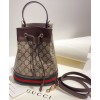 Gucci Ophidia Small GG Bucket Bag 550621 Dark Coffee