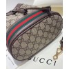 Gucci Ophidia Small GG Bucket Bag 550621 Dark Coffee