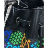 Gucci GG Psychedelic Bucket Bag 598149 Green