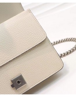 Gucci Dionysus mini leather bag 421970 Cream