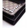 Gucci Dionysus GG Supreme shoulder bag with crystals 400249