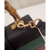 Gucci W Dionysus mini top handle bag 523367 Black