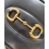 Gucci Horsebit 1955 small top handle bag 627323 Black