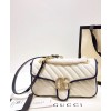 Gucci GG Marmont Small Shoulder Bag 443497 White