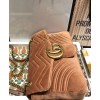 Gucci GG Marmont medium velvet shoulder bag 443496