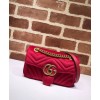 Gucci GG Marmont velvet mini bag 446744