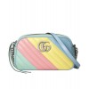 Gucci GG Marmont small shoulder bag 447632 Blue