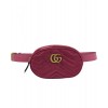 Gucci GG Marmont matelasse velvet belt bag 476434