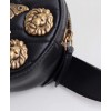 Gucci GG Marmont animal studs leather belt bag 491294 Black