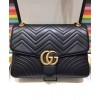 Gucci GG Marmont large shoulder bag 498090 Black
