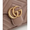 Gucci GG Marmont matelasse top handle bag 498100