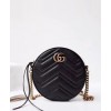 Gucci GG Marmont Mini Round Shoulder Bag 550154