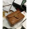 Gucci GG Marmont small top handle bag 583571 Coffee