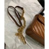 Gucci GG Marmont small top handle bag 583571 Coffee