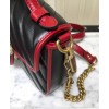 Gucci GG Marmont mini top handle bag 583571 Black