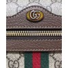 Gucci Ophidia GG Supreme small shoulder bag 517080 Dark Coffee