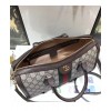 Gucci Ophidia GG medium top handle bag 524532 Dark Coffee
