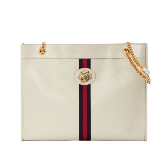 Gucci Rajah Large Tote 537219 Cream