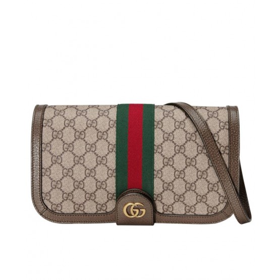 Gucci Ophidia GG messenger bag 548304 Dark Coffee