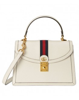Gucci Ophidia Small Top Handle Bag With Web 652683