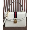 Gucci Ophidia Small Top Handle Bag With Web 652683