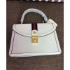 Gucci Ophidia Small Top Handle Bag With Web 652683