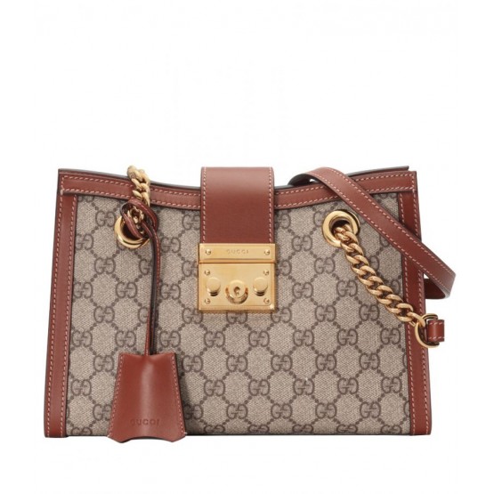 Gucci Padlock Supreme shoulder bag 498156