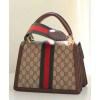 Gucci Queen Margaret GG small top handle bag 476541 Dark Coffee
