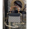 Gucci Broche GG Supreme Mini Bag 446428 Coffee