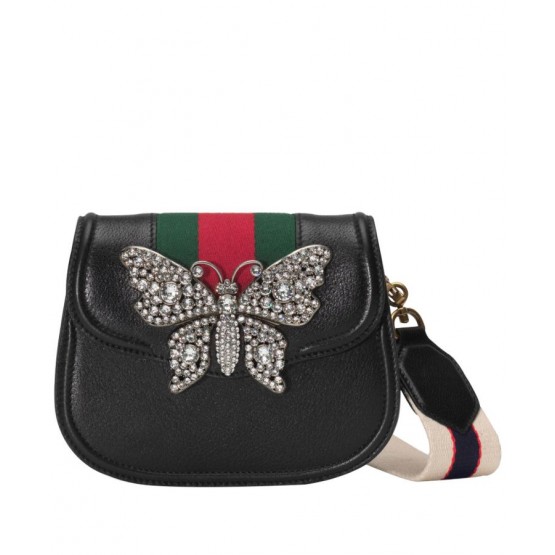 Gucci GucciTotem small shoulder bag 505387 Black
