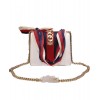 Gucci Sylvie Leather Mini Chain Bag 431666