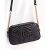 Gucci GG Marmont Matelasse Shoulder Bag 447632 Black