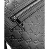Gucci Signature Leather Messenger 406408 Black
