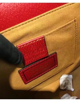 Gucci Padlock Gucci Tian Shoulder Bag 453189 Red