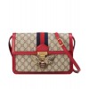 Gucci Queen Margaret GG Supreme medium shoulder bag 524356 Red